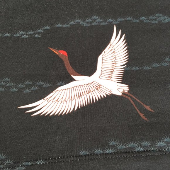Black T Bird Accents Stretch Loose Fit - Picture 6 of 7